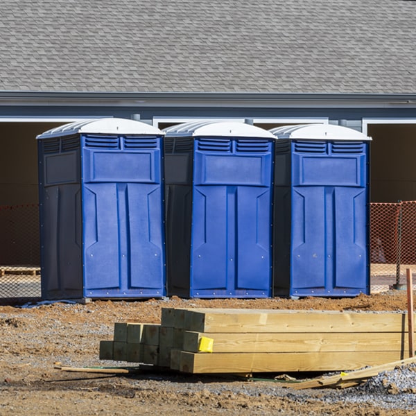 what is the maximum capacity for a single portable restroom in Lettsworth Louisiana